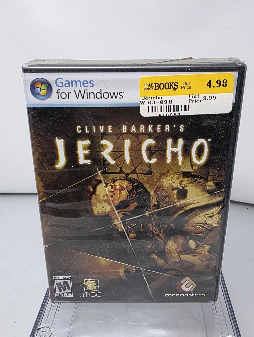 Clive Barker's Jericho PC DVD Game Brand New Factory Sealed Horror FPS 2007